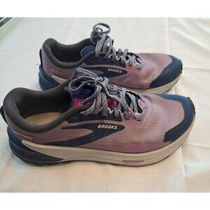 Brooks Womens Catamount 2 Trail Running Shoes Sneakers 9 B Medium Lilac Navy